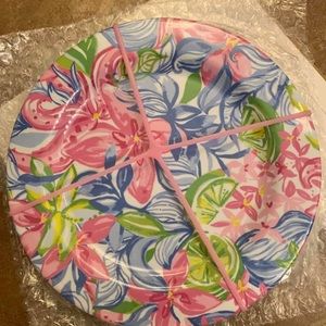 Lilly Pulitzer picnic plates - set of 4